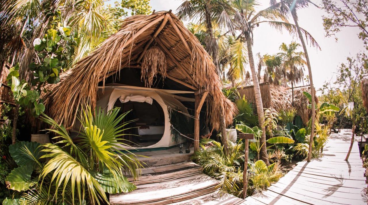 Hotel Uman Glamping & Cenote Tulum Zewnętrze zdjęcie