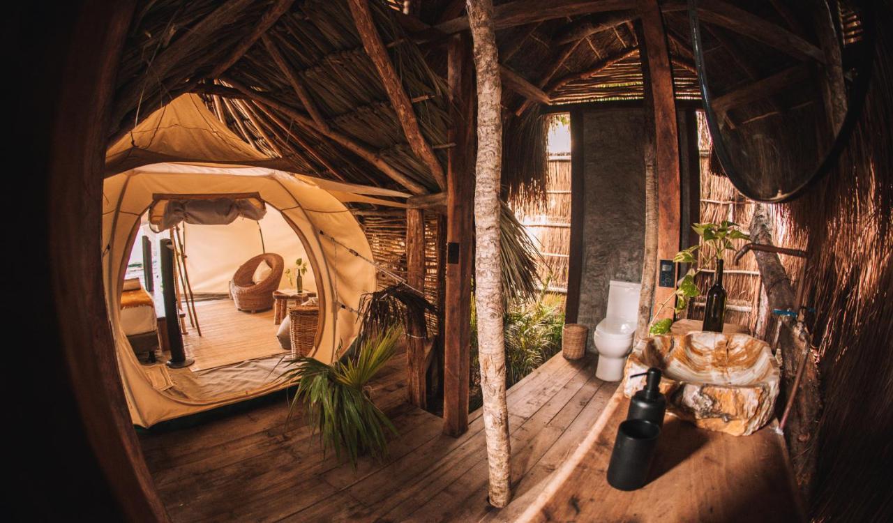 Hotel Uman Glamping & Cenote Tulum Zewnętrze zdjęcie