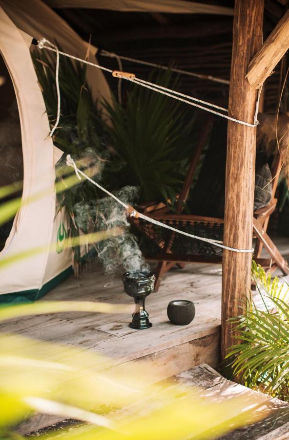 Hotel Uman Glamping & Cenote Tulum Zewnętrze zdjęcie